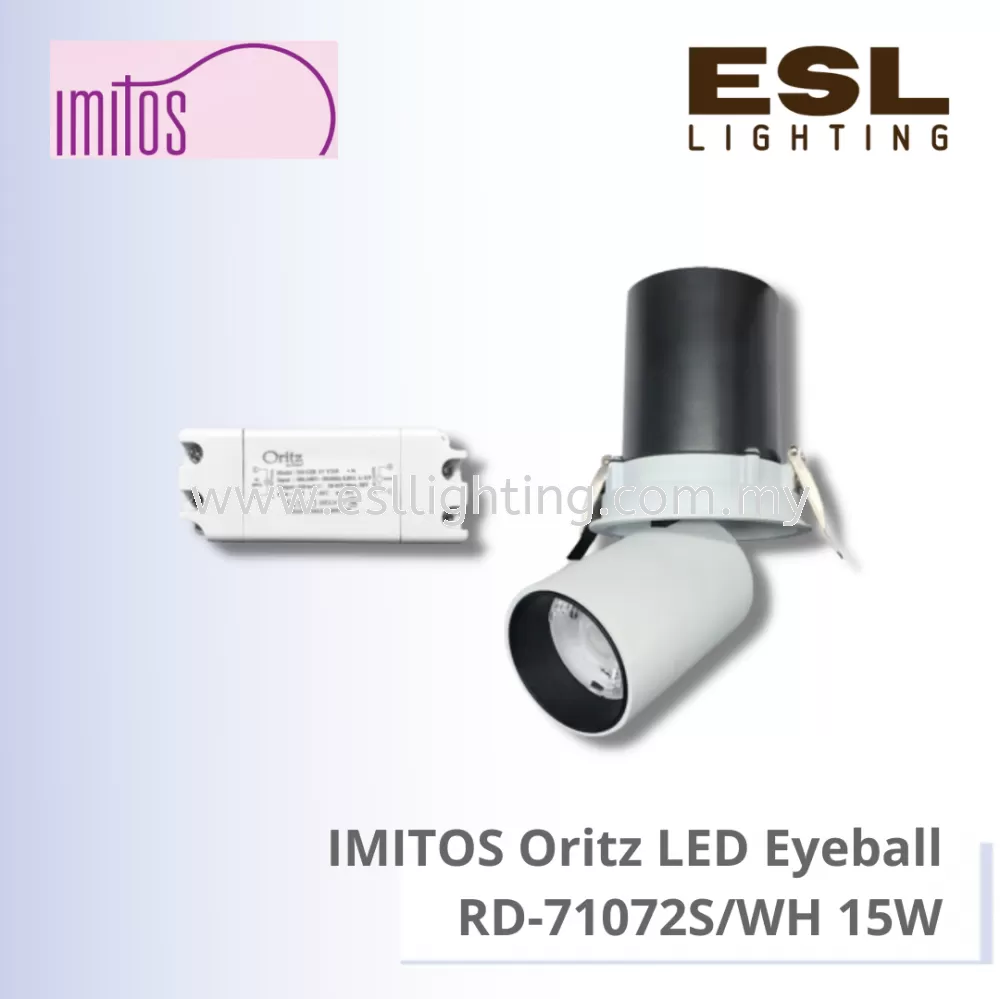 IMITOS Oritz LED EYEBALL 15W - RD-71072S/WH 15W