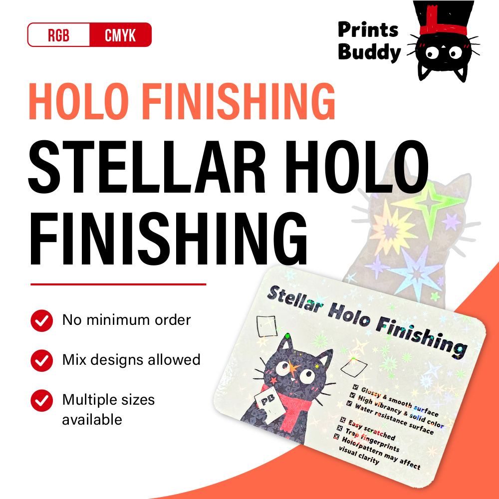 Stellar Holographic Finishing