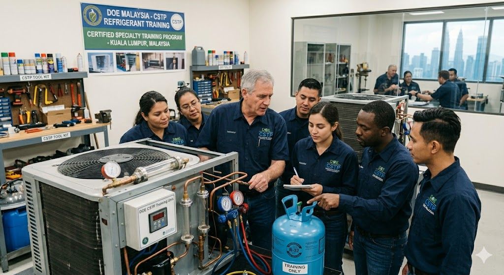 CSTP refrigerant training Malaysia DOE