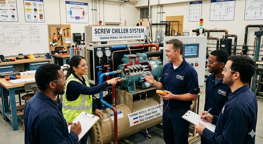 Screw chiller system course