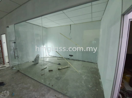 Glass Door Partition 