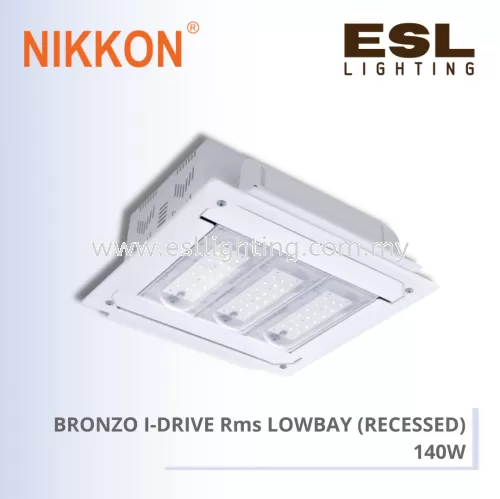 NIKKON Bronzo I-Drive RMS Lowbay (Recessed) 140W - K03110 140W RMS