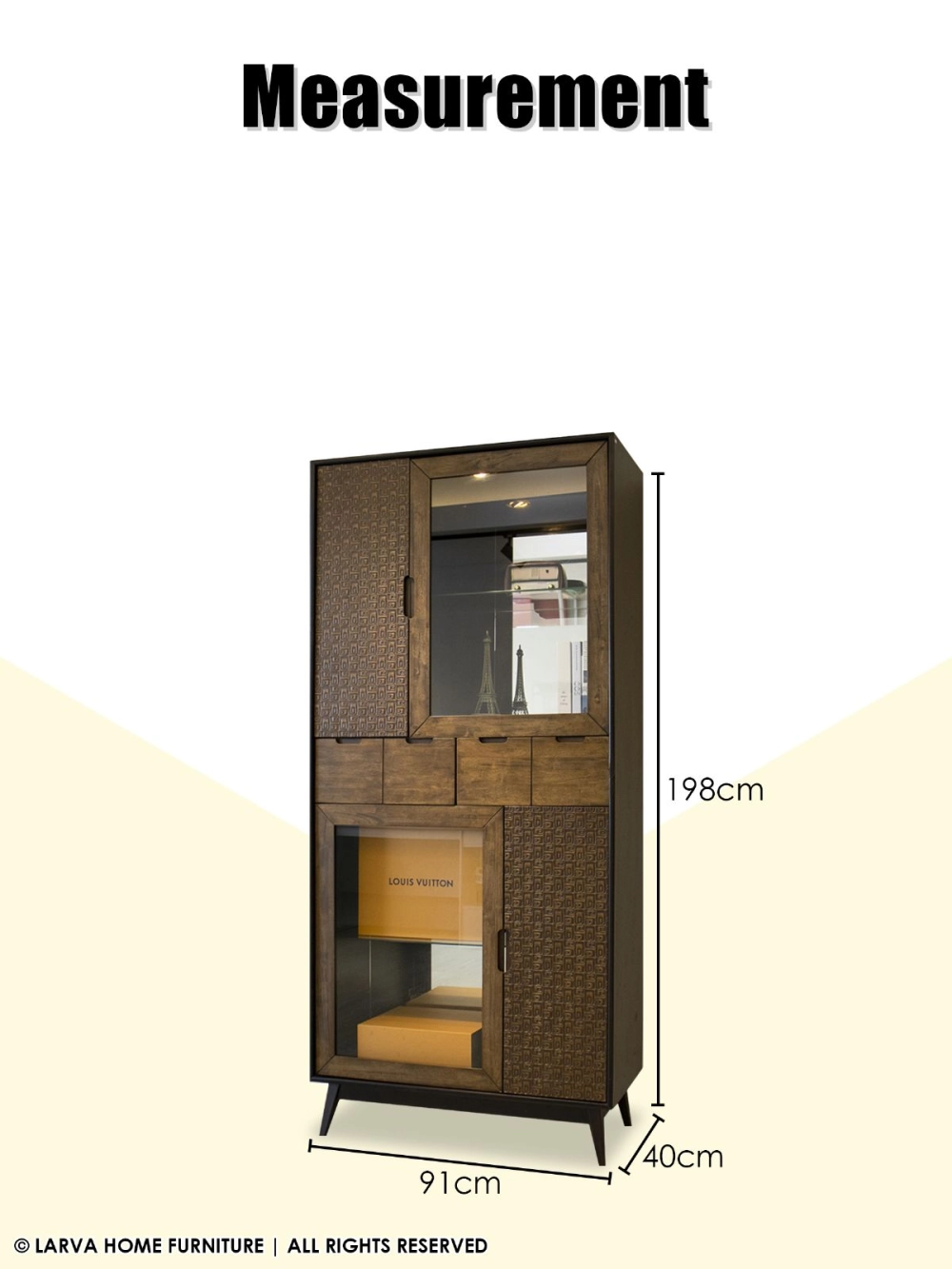 Metod Display Cabinet