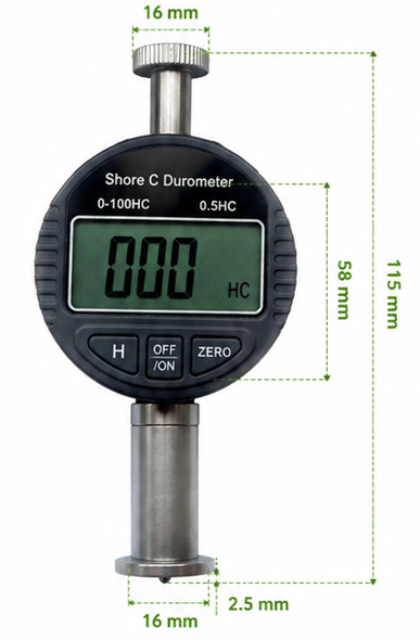 RANKCONN - Digital Shore Hardness Tester (LX-C)