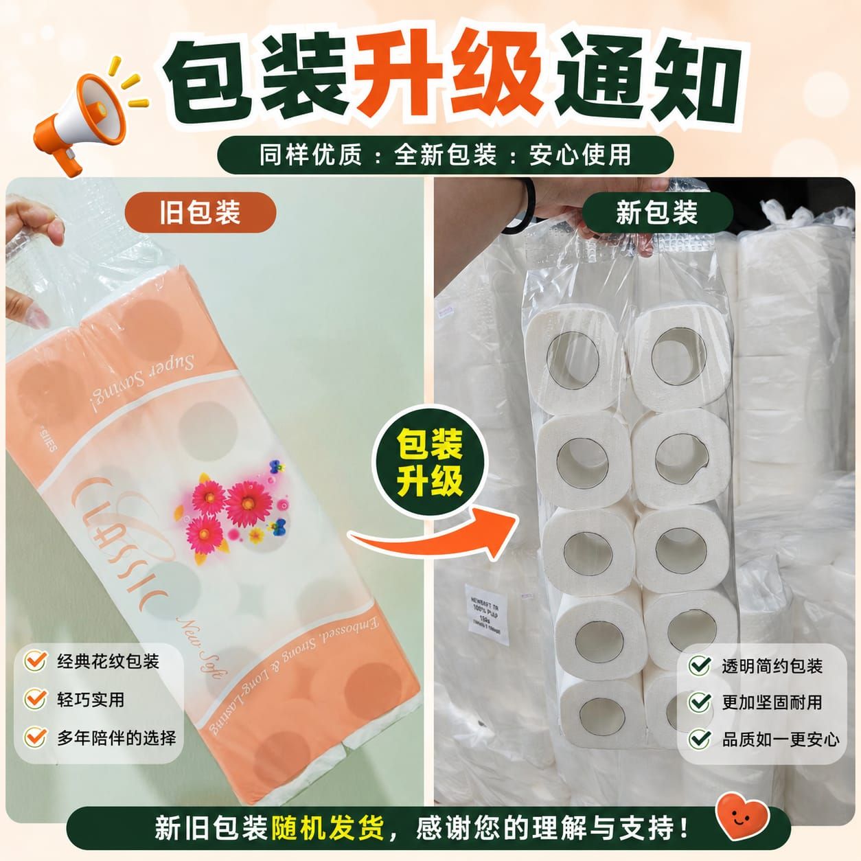 CLASSIC TISSUE TOILET ROLL 150S [10UNIT/BEG][10BEG/CTN]
