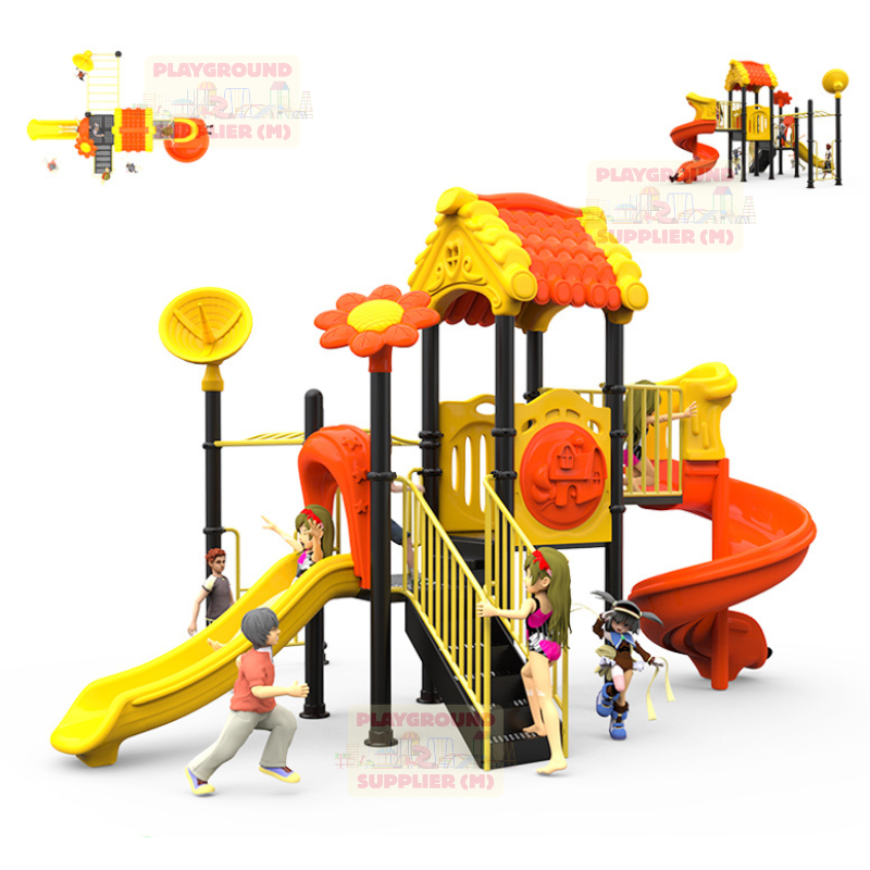 LITTLE GARDEN HOUSE_1 PLAYGROUND SET