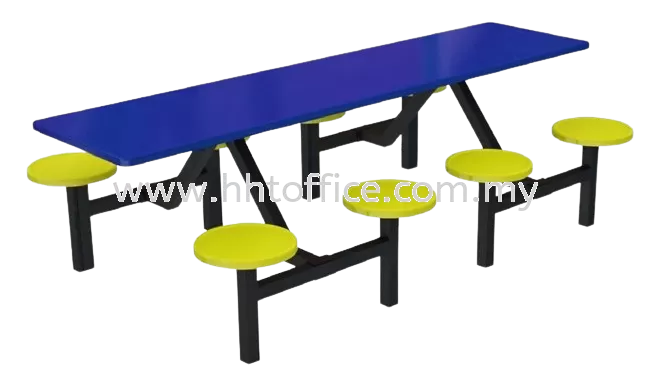 D6 - 8 Seater Stool Food Court-Set