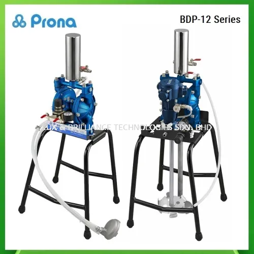 Prona BDP-12 Series Pneumatic diaphragm pump with pressure reducing valve