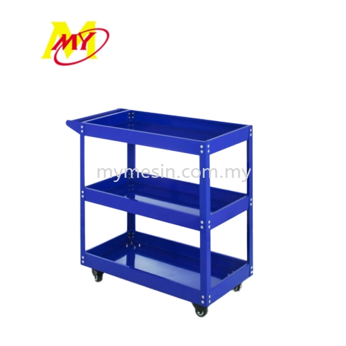 3 Level Service Cart - Blue [Code:9647]