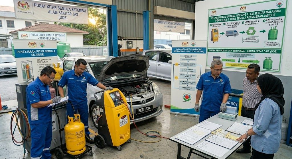 refrigerant recycling environmental law Malaysia DOE