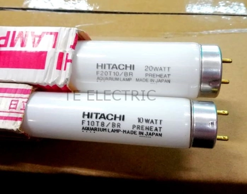 HITACHI 10 W / 20 W F20T10 / F10T8 BR AQUARIUM TUBE FISH LAMP