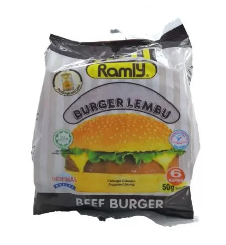 RAMLY Burger Lembu 300g (6pcs*50g)