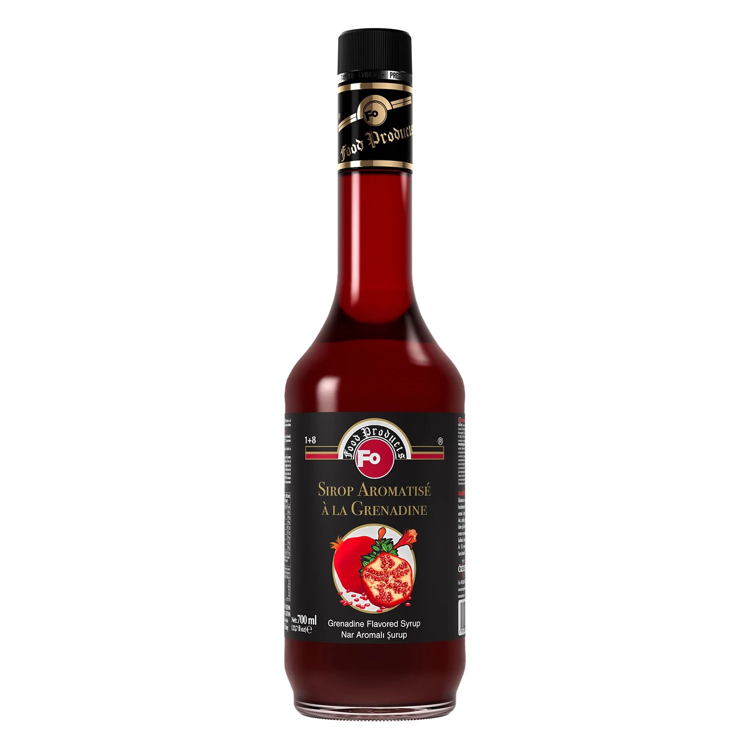 FO FLAVORED SYRUP GRENADINE (POMEGRANATE) 700ML