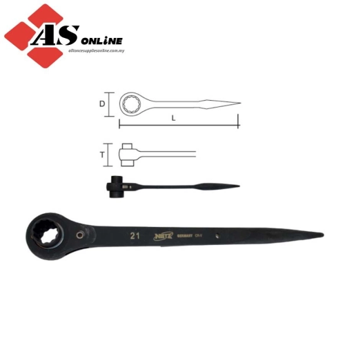 H/Duty Construction Wrench 17x21/ Model: TZ51030174