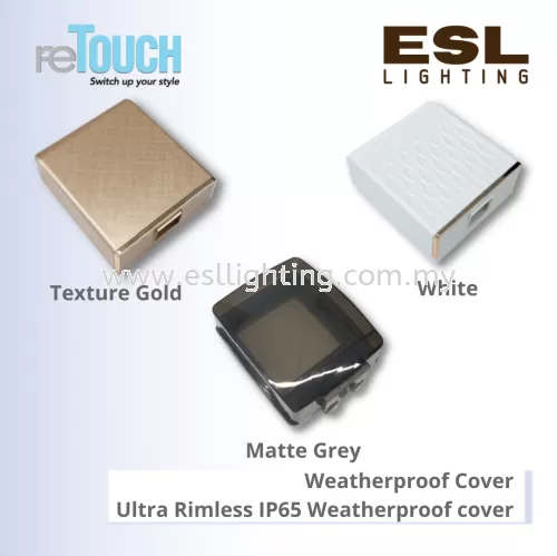 RETOUCH - Weatherproof Cover - Ultra Rimless IP65 Weatherproof cover - WPC01W