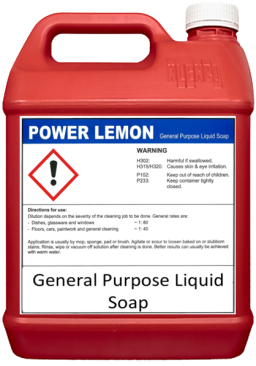 POWER LEMON - GENERAL PURPOSE LIQUID SOAP