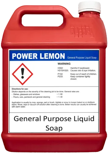 POWER LEMON - GENERAL PURPOSE LIQUID SOAP