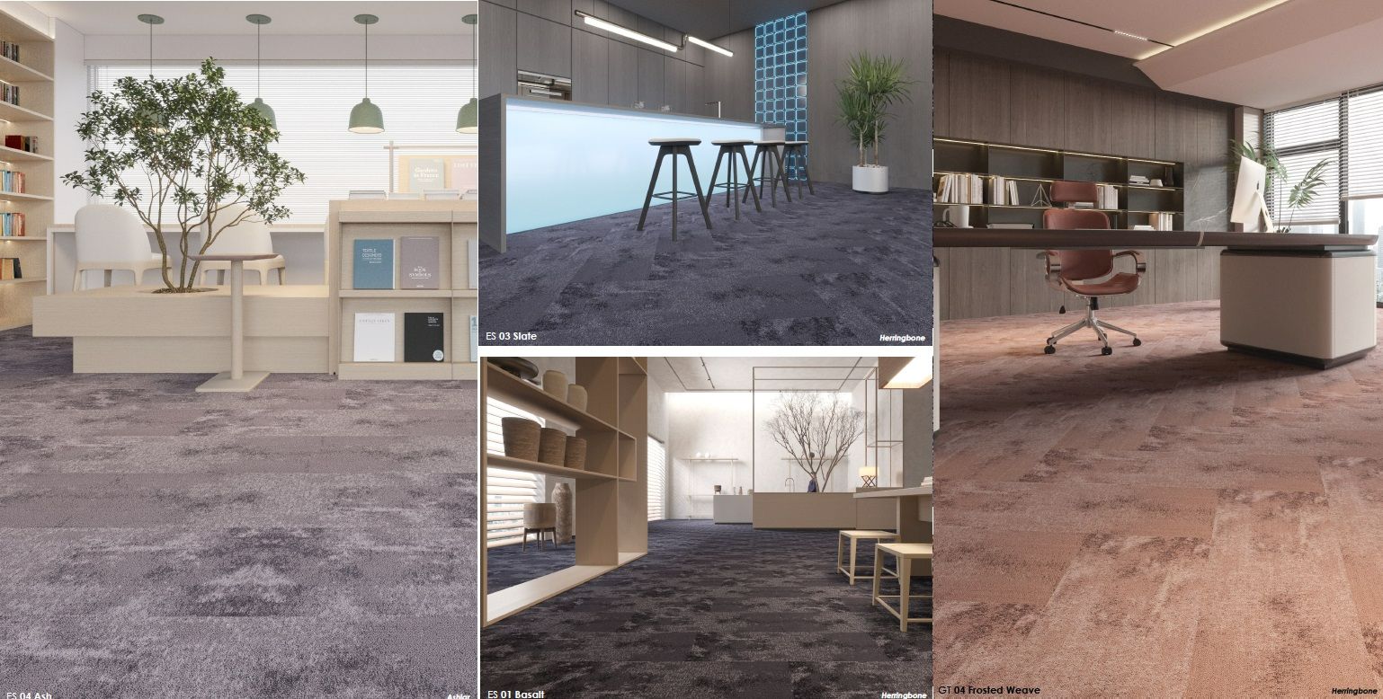 ISO Carpet Tile ~ OM/EARTHSHIFT (33.33mm x 1000mm)
