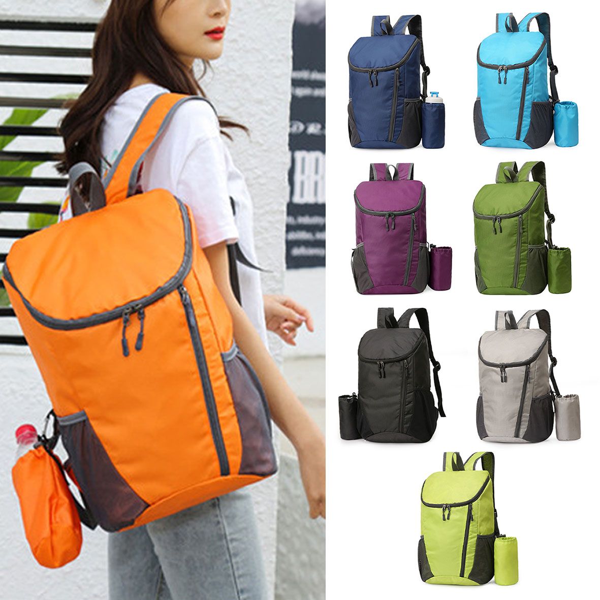Foldable Backpack 2310 | Lightweight Travel & Corporate Gift