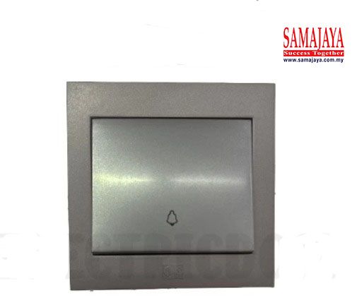 EPS D2091-S/ D2091S/ D2091 S Doorbell/ Door Bell Switch (Grey)