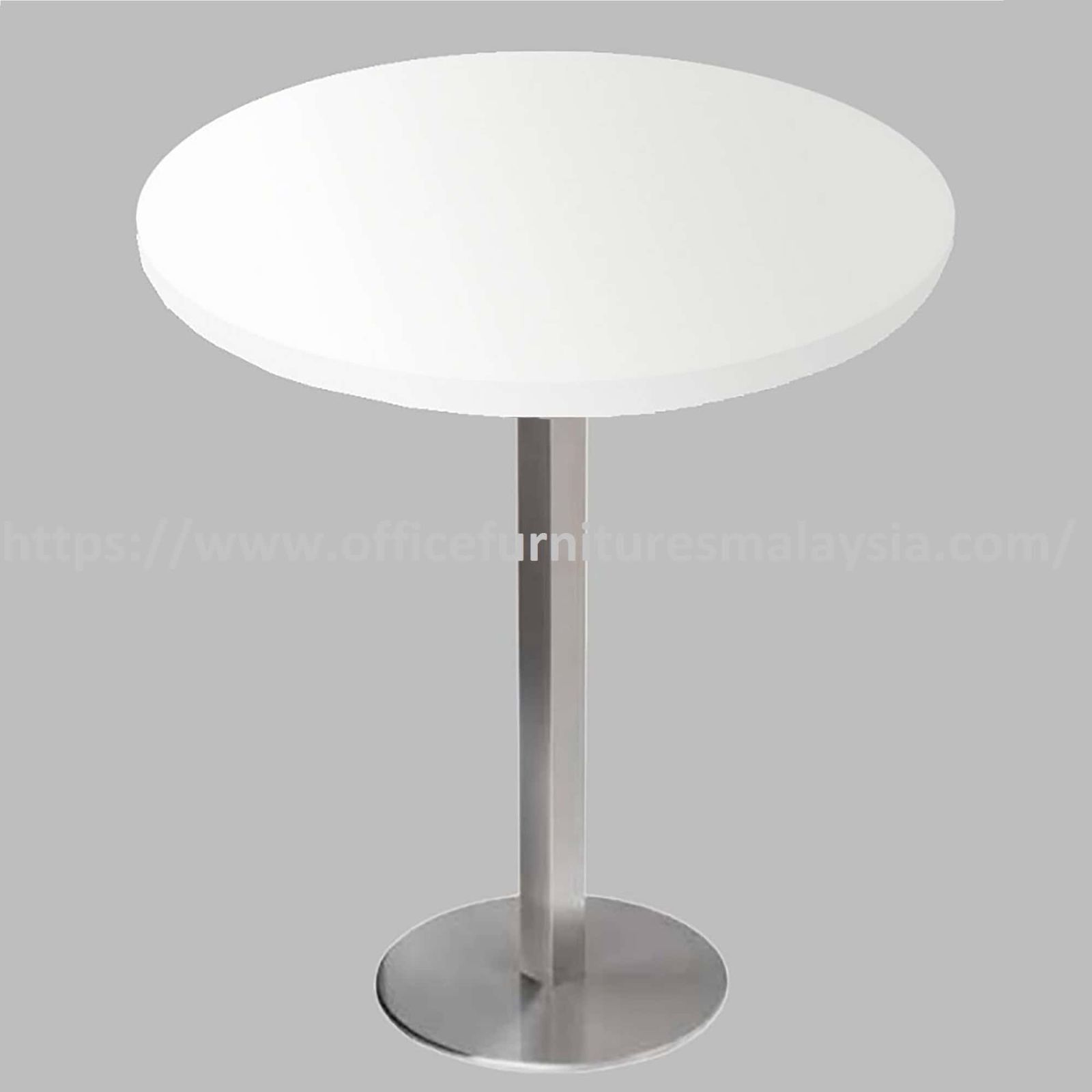 2 ft High Round Table with Stainless Steel Leg OFSM150C6060HR