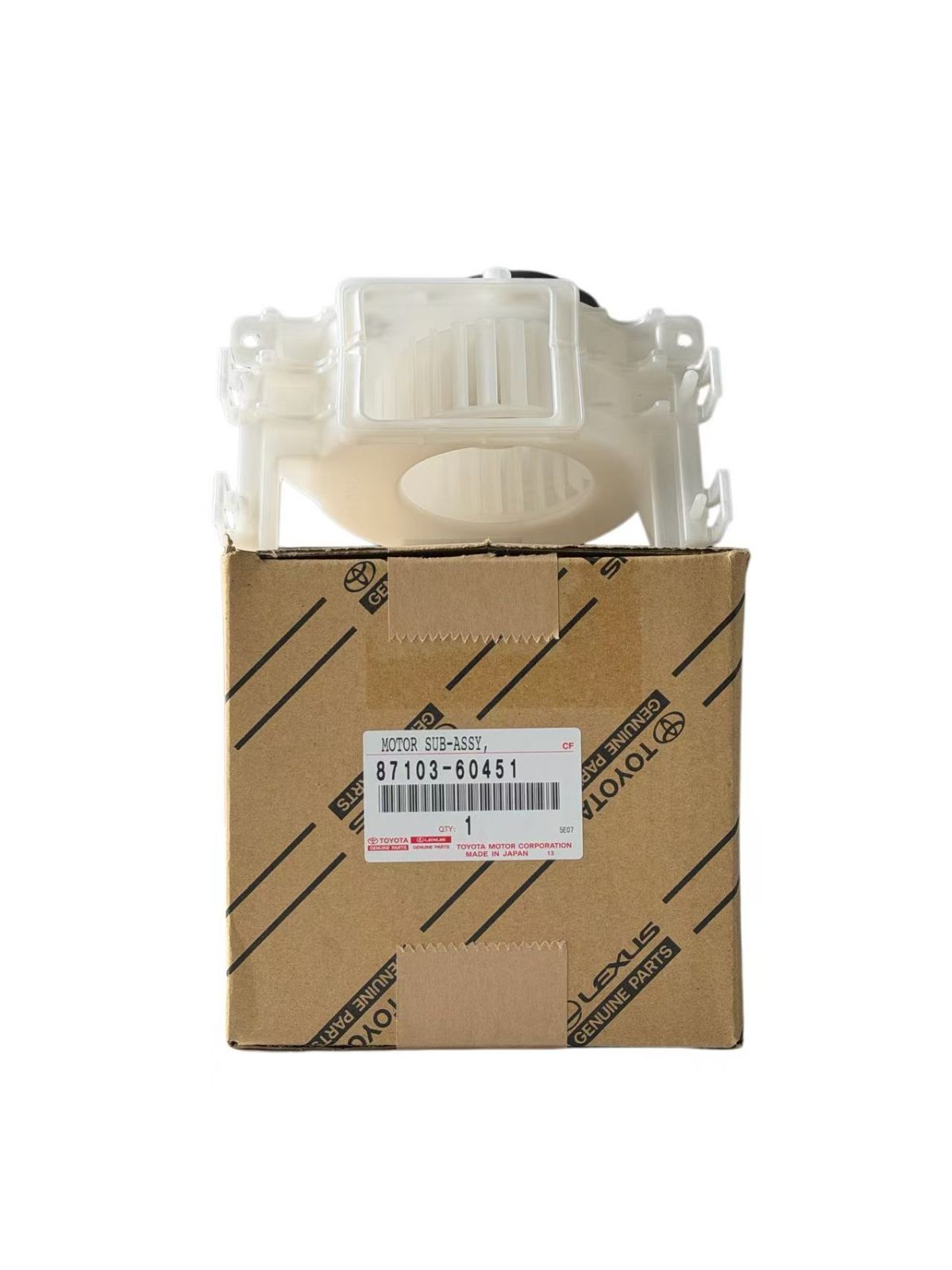 TOYOTA LAND CRUISER URJ200 / LEXUS LX450D / LX460 / LX570 A/C Heater Blower Motor Sub-Assembly | OEM 87103-60451 | Fit 2012–2021 Land Cruiser 3UR-FE 5.7L V8