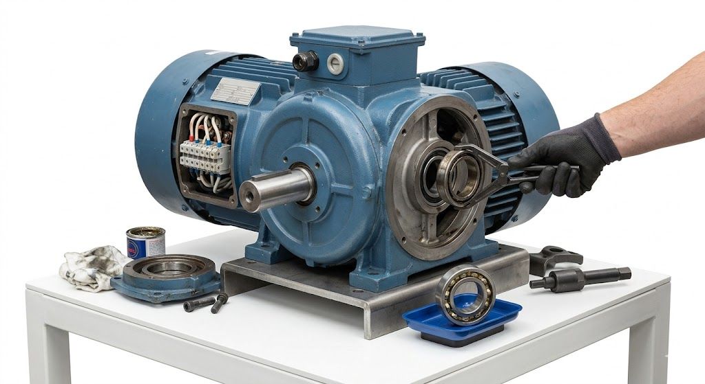 DC Motor Bearing Replacement Service