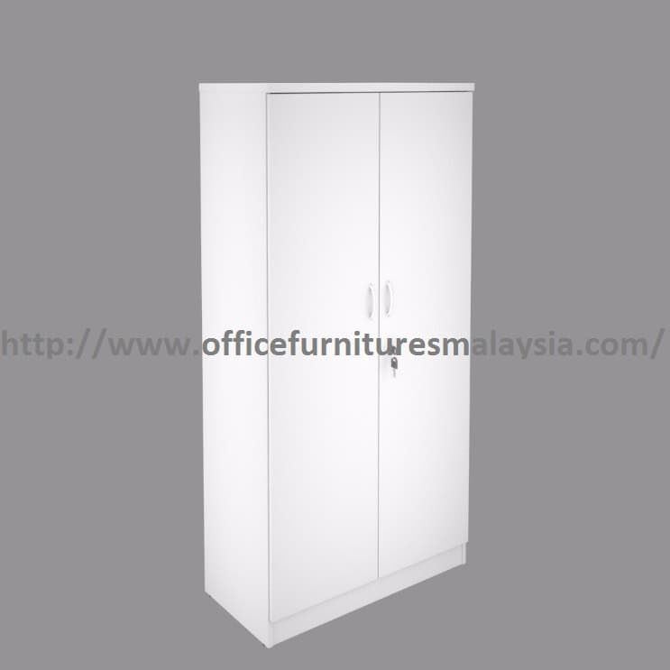 Medium Height White Design Cabinets with Doors OFH1658-2