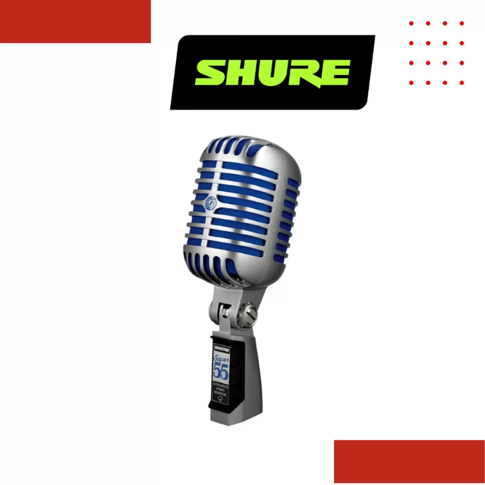 Shure SupeR55 Dynamic Microphone