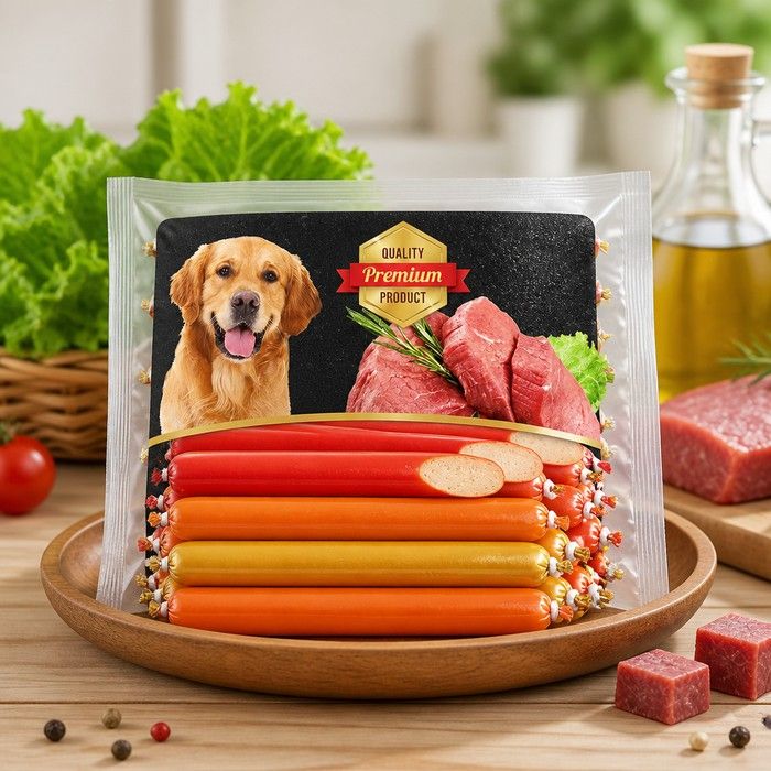 Protein-Rich Low Salt Dog Sausages for Training Treats | Season Pets House Kepong