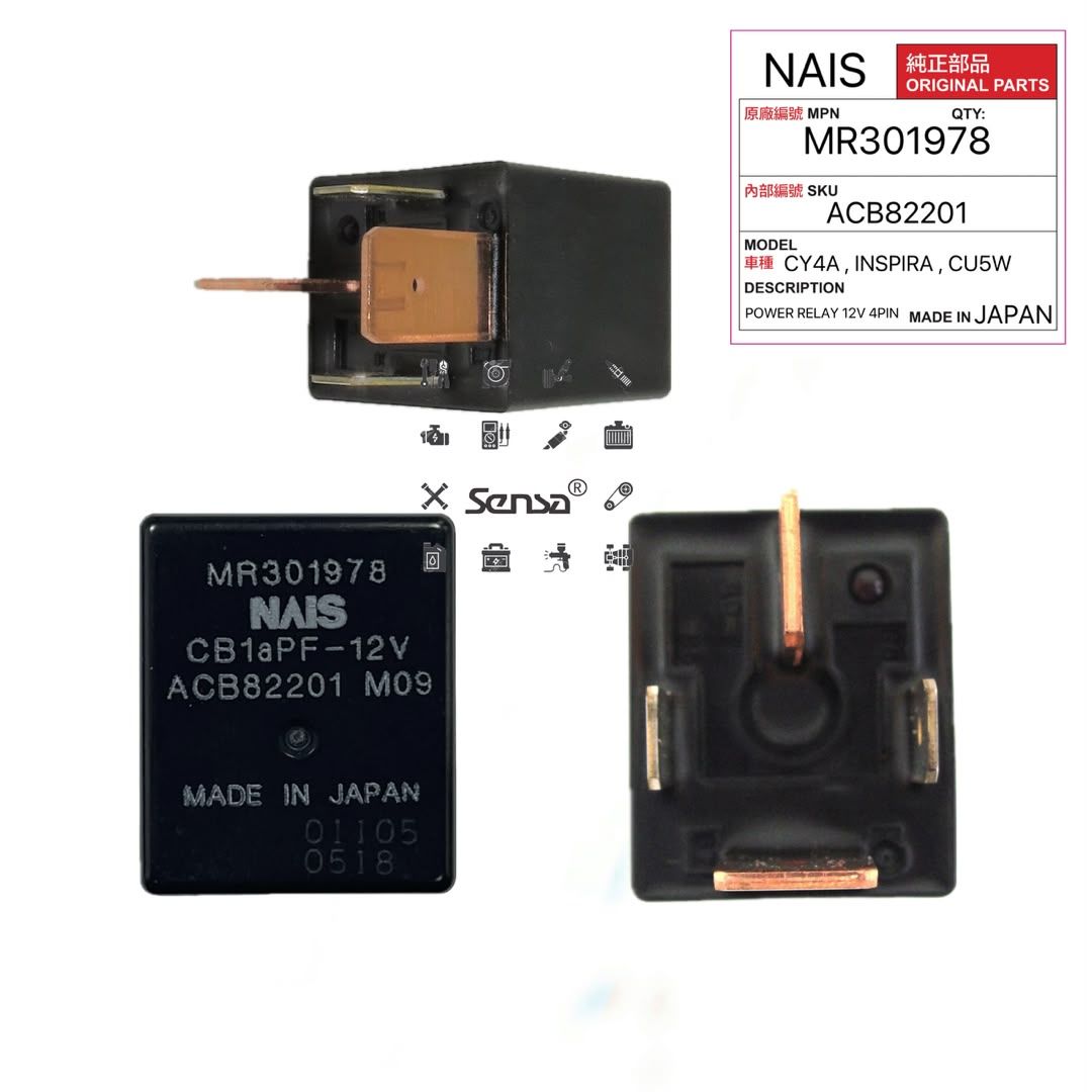 MIT LANCER CY4 , INSPIRA POWER RELAY 4PIN