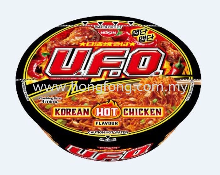 NISSIN UFO BOWL-KOREAN HOT CHIC(24*99G)
