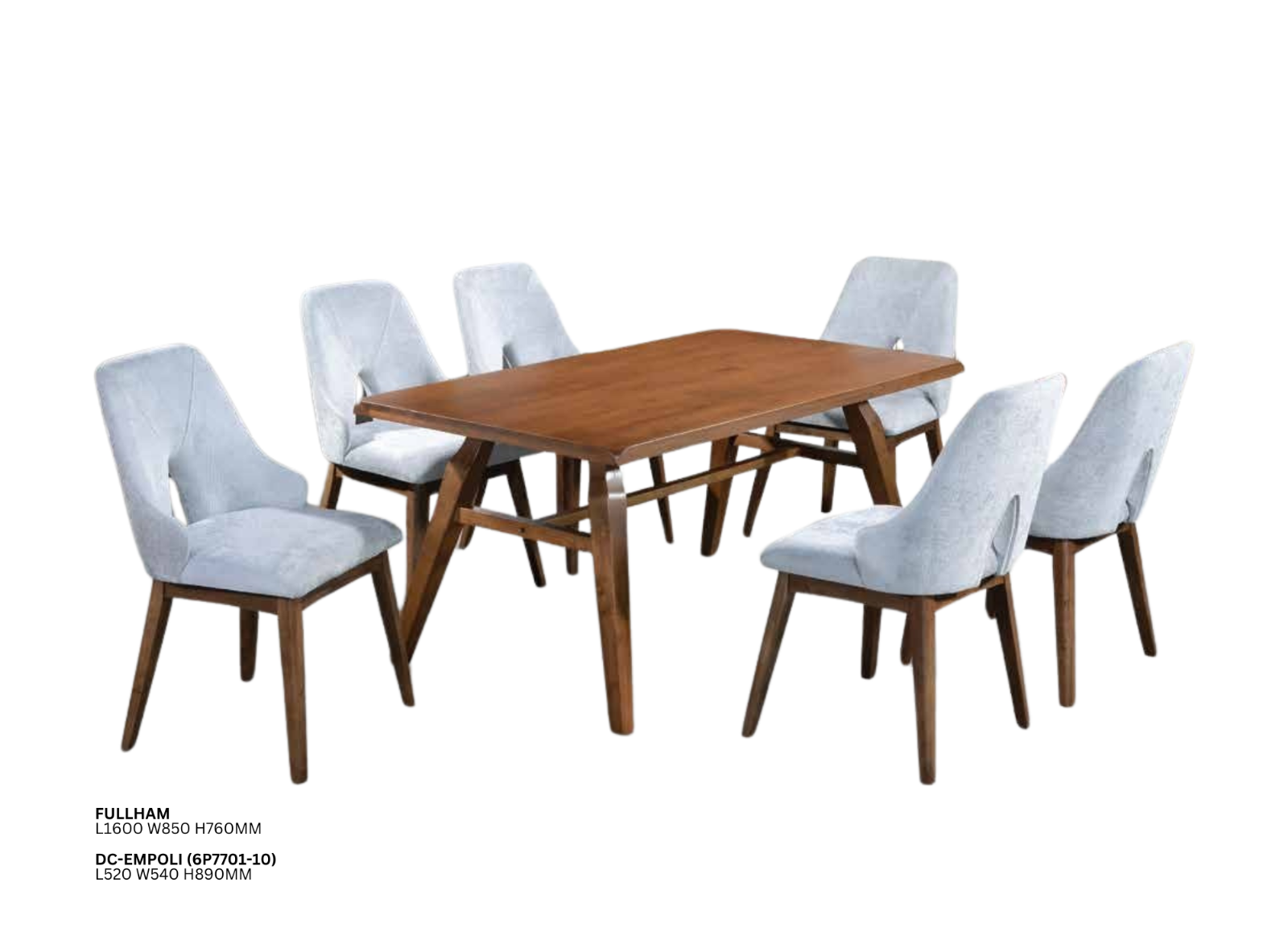 DINING SET (PLZ FULLHAM)