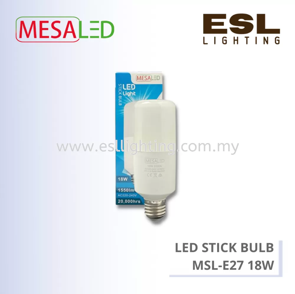 MESALED LED STICK BULB E27 18W - MSL-E27 18W