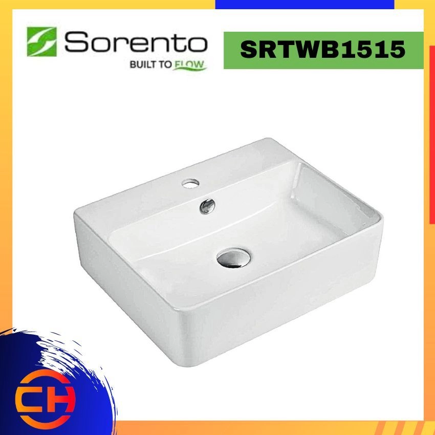 SORENTO COUNTERTOP & WALL HUNG BASINS SRTWB1515 ( L500xW400xH175MM )