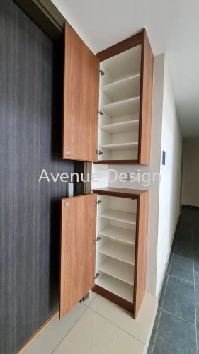 Melamine Shoe Cabinet at HighPark Suites PJ