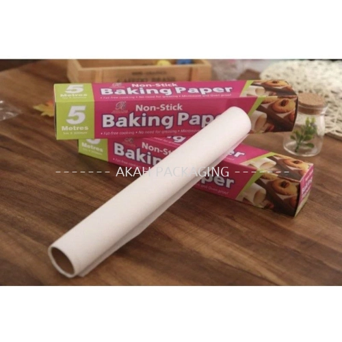 Non-Stick Baking Paper Cooking Paper Roll Household Size 30CM x 5M