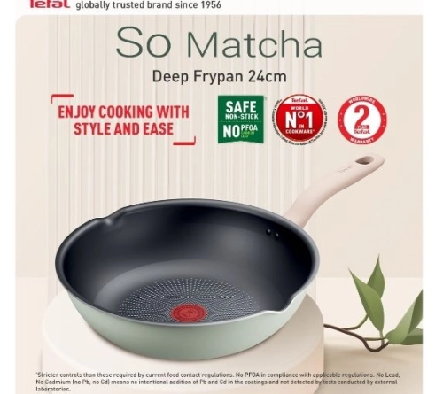 Tefal Cookware So Matcha Deep Frypan(24cm) G17964