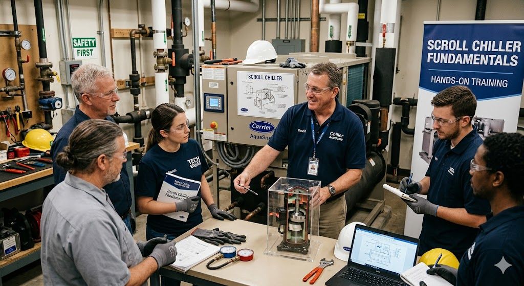 Scroll chiller fundamentals training
