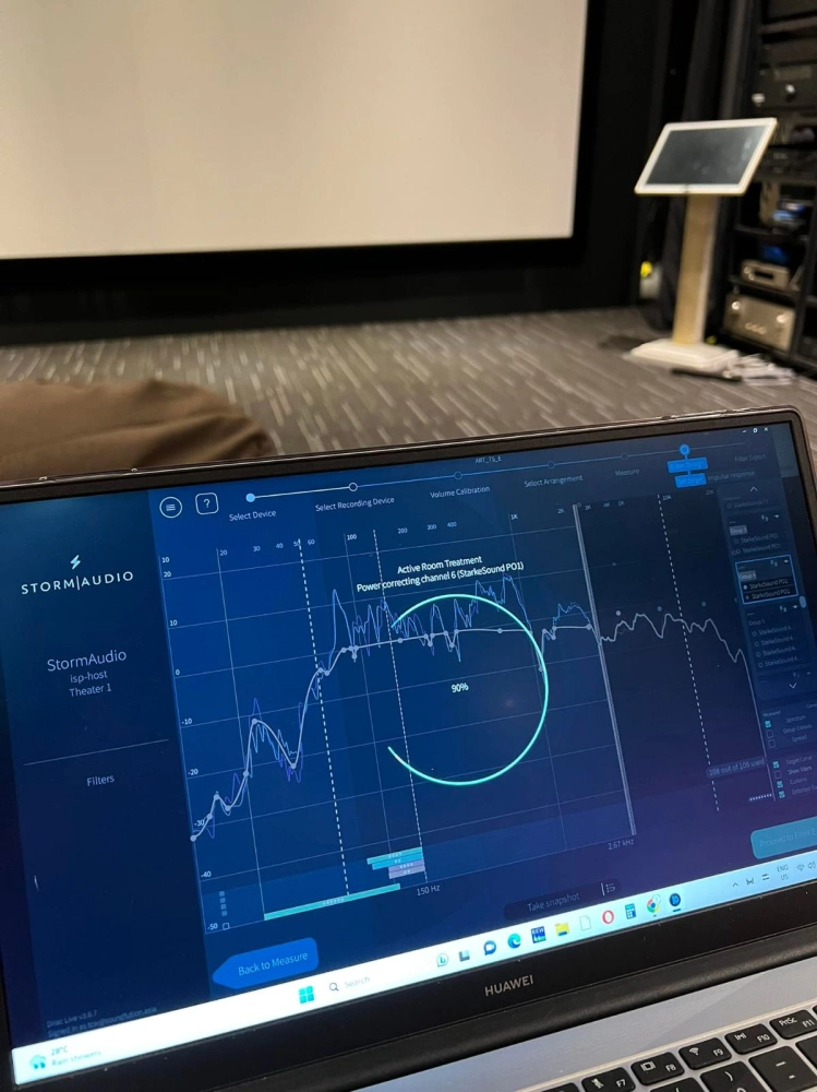 Dirac ART (Active Room Treatment) on StormAudio ISP Core 16  | Sound and Audio Calibrating For Perfect Sound Vibe | Home Cinema Specialist