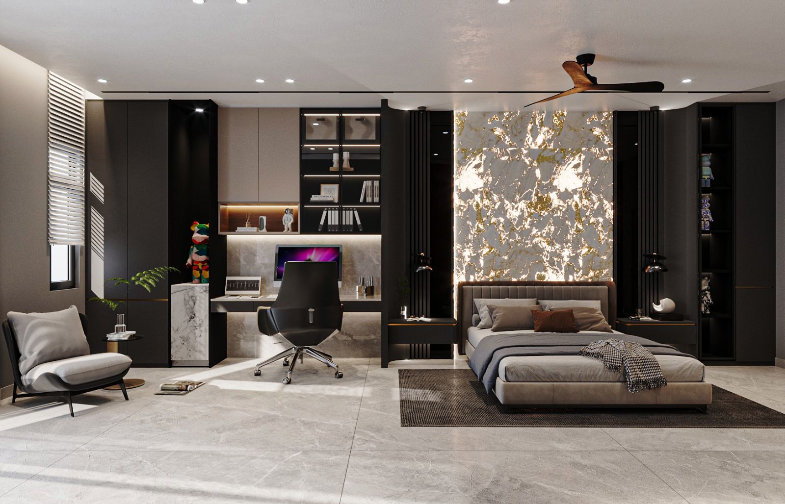 MASTER BEDROOM - SILVER - LTH