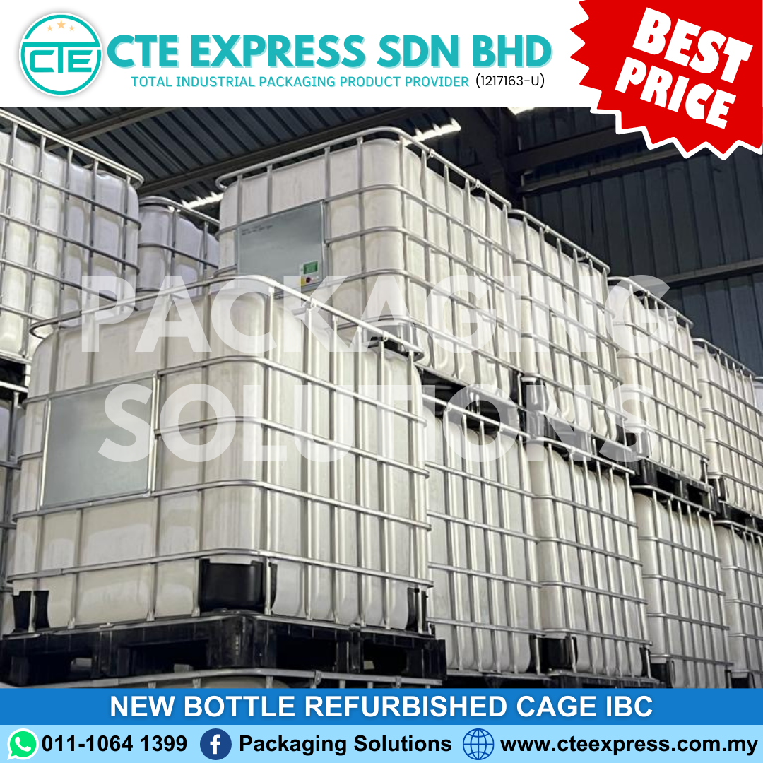 New Bottle Refurbished Cage IBC - 1000L