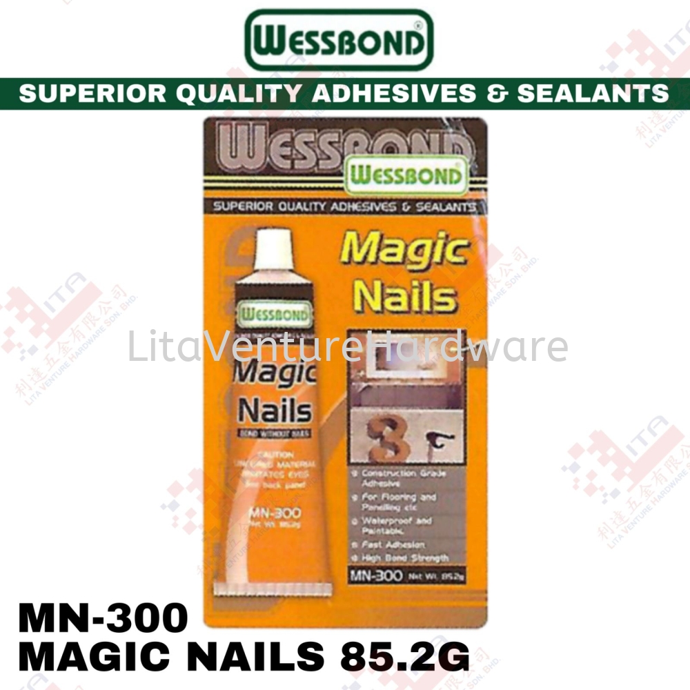 WESSBOND BRAND MAGIC NAILS - MN300