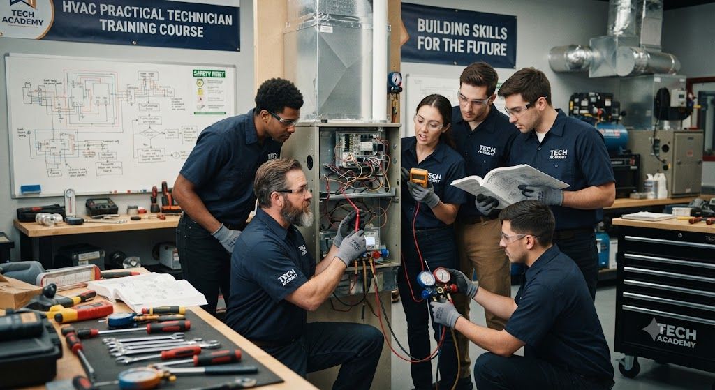HVAC practical technician training course