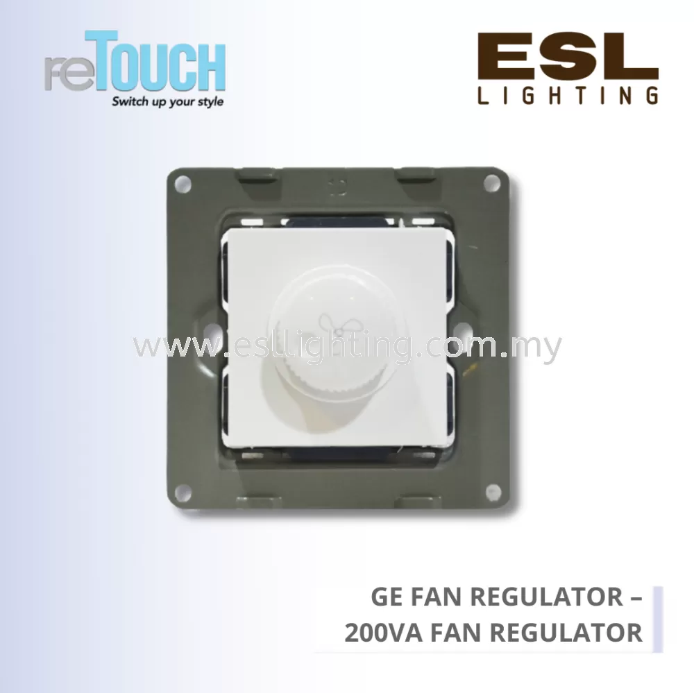 RETOUCH GRAND ELEMENTS - GE FAN REGULATOR - E/FS050/M-GW – 200VA FAN REGULATOR