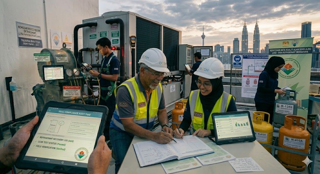 HVAC inspection compliance Malaysia DOE