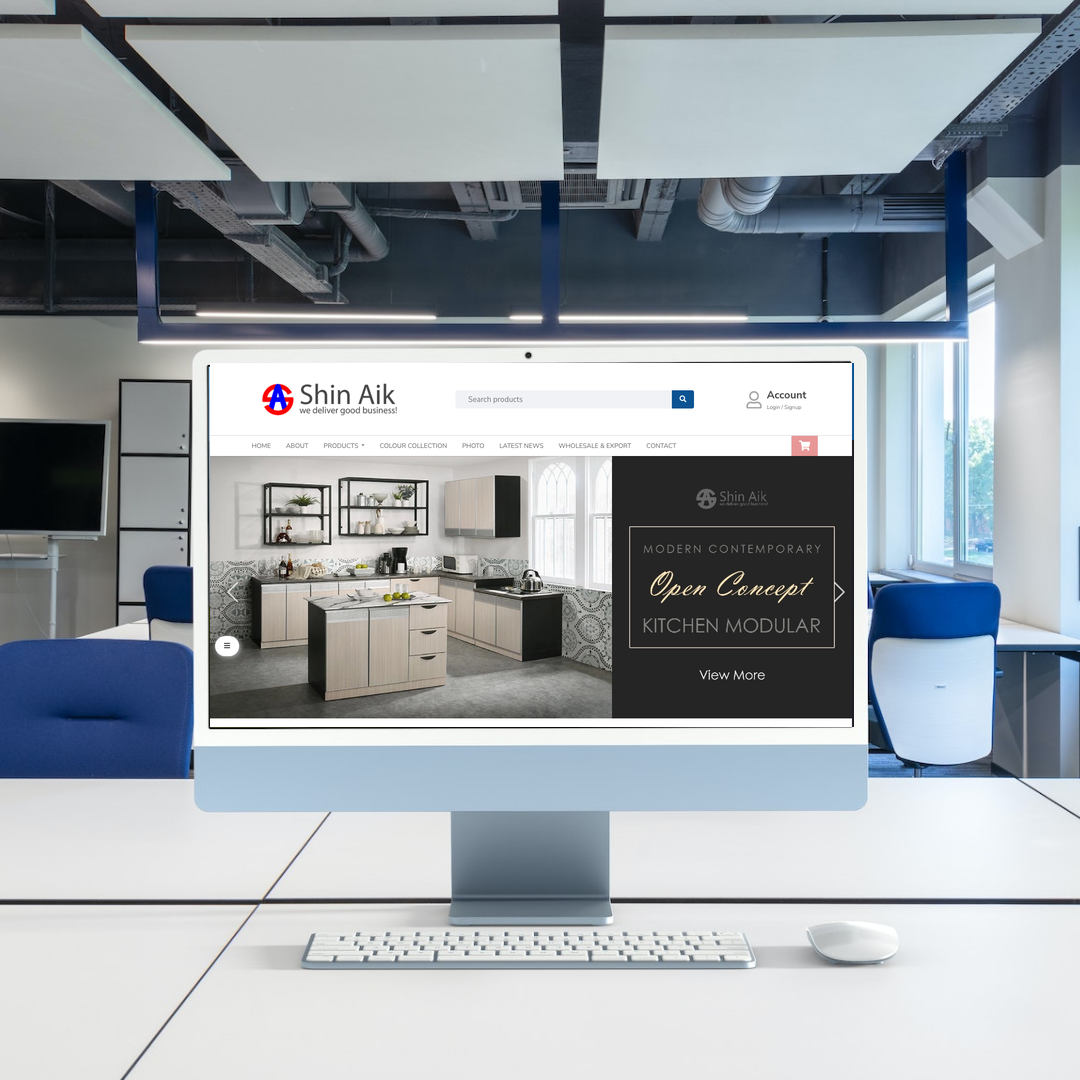 Furniture Manufacturer & Exporter Website Design & SEO Case Study | Johor