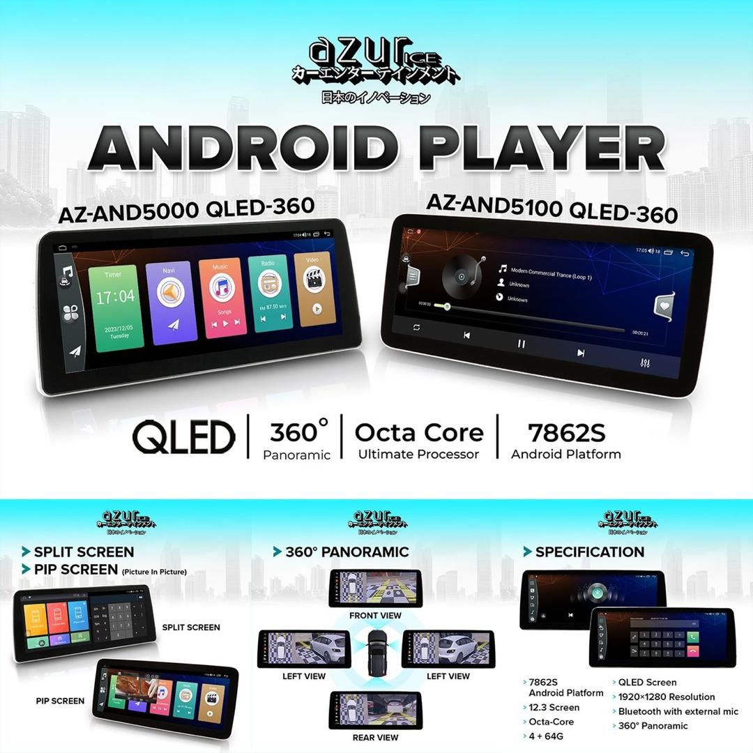 Azur Ice Qled 360 Android Player