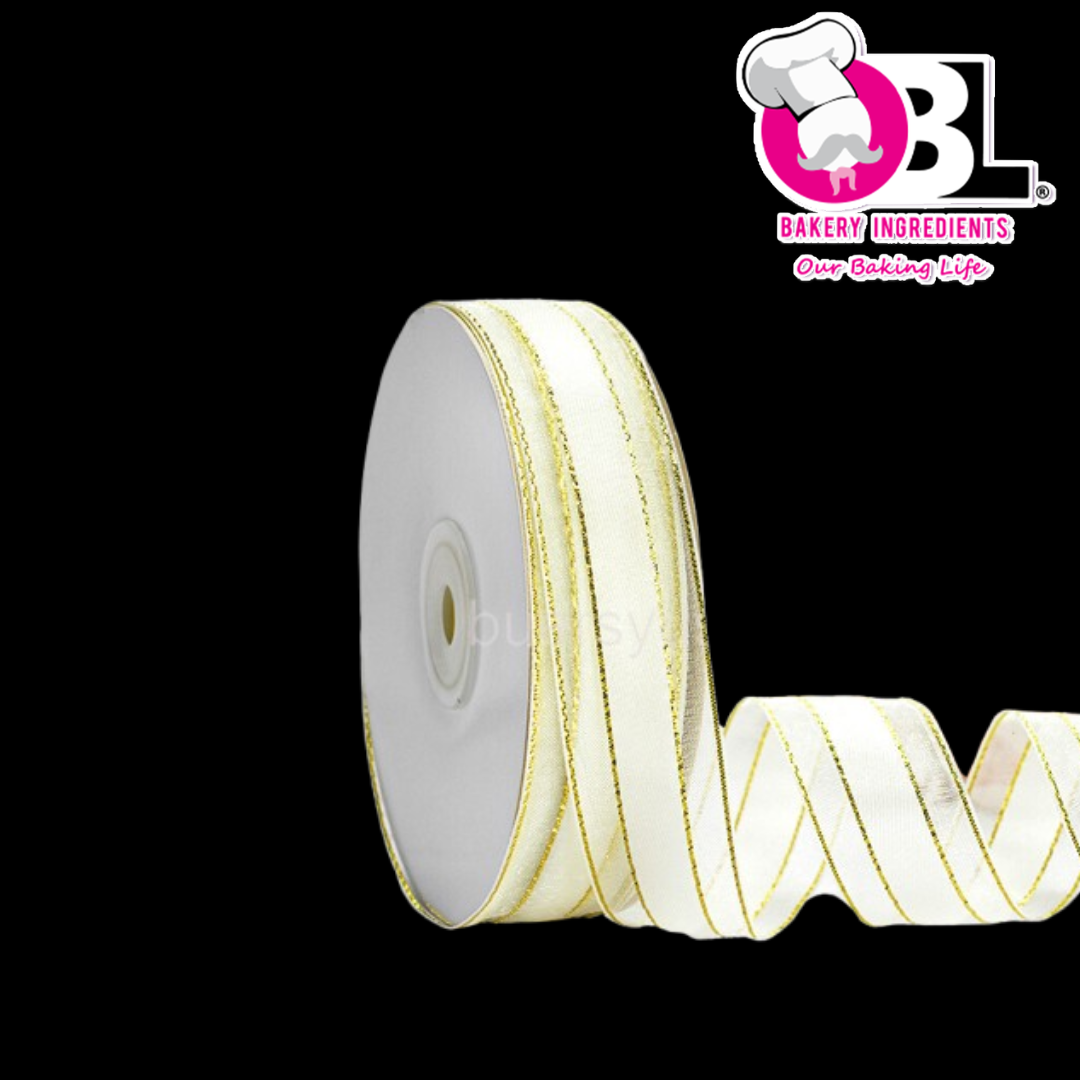 115542 RIBBON LIGHT YELLOW 2.5CM