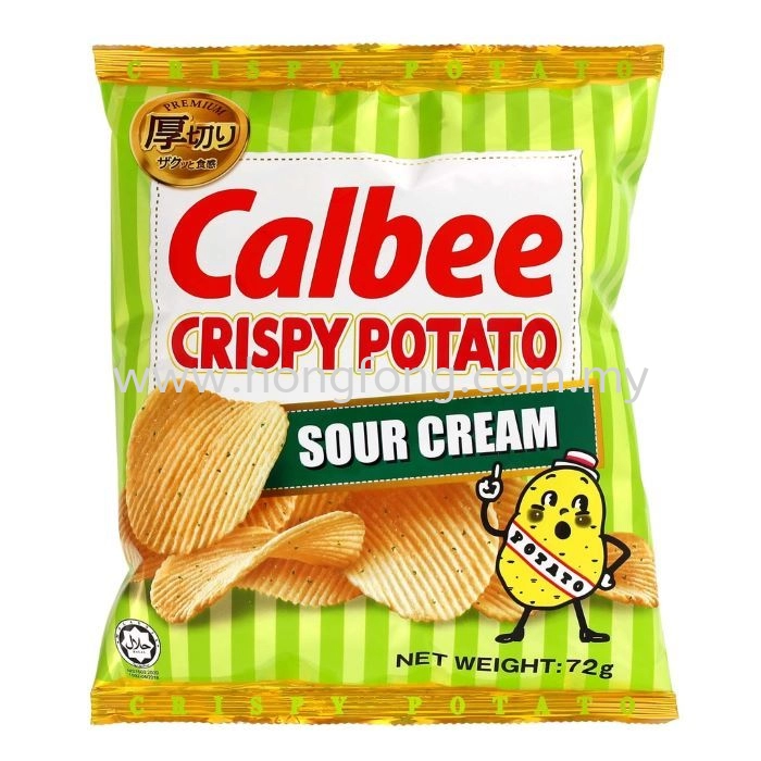 CALBEE P/CHIP CRISPY S/CREAM-NEW(72G)